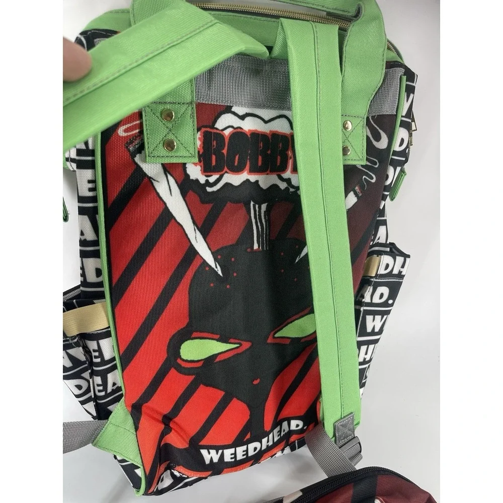Weedhead Bobby Diaper Bag Backpack & Sling Bag NWOT Rare Set